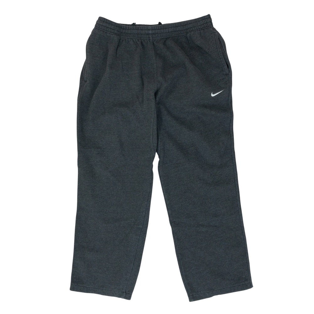 Nike Club Fleece Sweatpants Mens XL Gray Fleece Straight Leg Drawstring